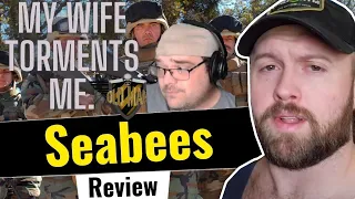 The Fat Electrician Reviews: Seabees - Spousal Harassment Reaction