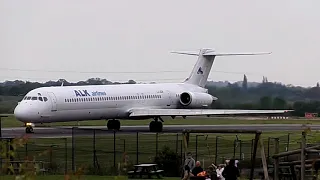ALK airlines MD-82 at Manchester Airport