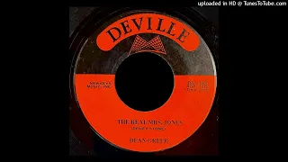 Dean Greer - The Real Mrs. Jones - Deville Records