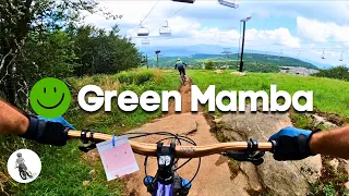 Green Mamba at Beech Mountain - Beginner Friendly Mountain Biking