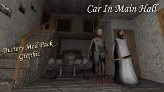 Granny Recaptured PC - Car On Main Hall With Granny Buttery Mod Pack Graphic On Extreme Mode