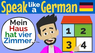 Learn German for Beginners A1 - Describe House and Apartment