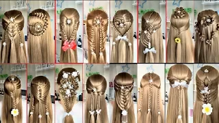 Top 20 Easy Hairstyles for Long Hair - Beautiful Hairstyles Compilation 2017