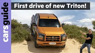 Mitsubishi Triton 2024 review: Prototype of new Ford Ranger rival tested before Australian launch!