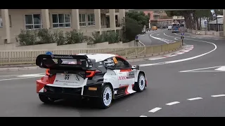 Rallye Monte Carlo 2023 sound Rally1 Toyota GR Yaris