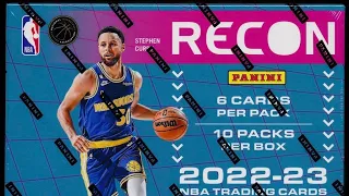 2022-23 Panini Recon Basketball Hobby Box, Auto Gold /10