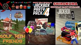 [LIVE🔴] Happy Birthday Stream! Jackbox and Use With Words! COME PARTY!!!!