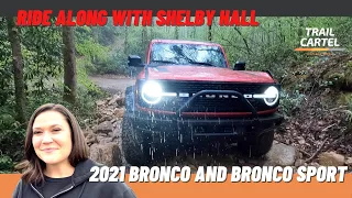 Shelby Hall Ride Along - 2021 Bronco - 2021 Bronco Sport - Rebelle Rally