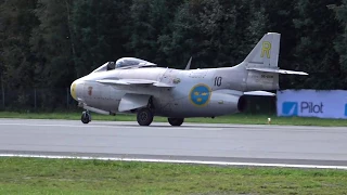 Telemark Airshow 2019,  SAAB 29 Tunnan