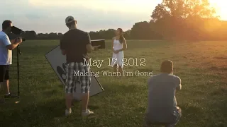 Making the music video "WHEN I"M GONE" seven years ago today...