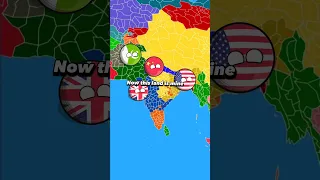 India🇮🇳 VS China🇨🇳+Pak🇵🇰+Uk🇬🇧+US🇺🇲||WW3 in nutshell😱😰😱😱😱||#viral #shorts #countryballs #geography