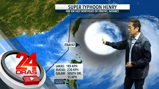 Ilang lugar sa Extreme Northern Luzon, nasa Signal #1 dahil sa Super Typhoon Henry