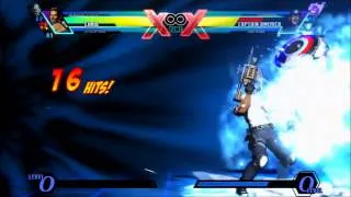 UMvC3 Chris Maximum Damage Solo ( no Assist, no DHC, no THC, no Xfactor, Starting Without Bar )