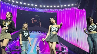 TWICE (트와이스) Ready to Be World Tour - Encore: Like OOH-AHH, Candy Pop (Houston Day 2) - [Fancam]