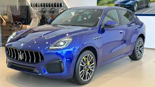 2023 Maserati Grecale GT Blue Color - Exterior and Interior