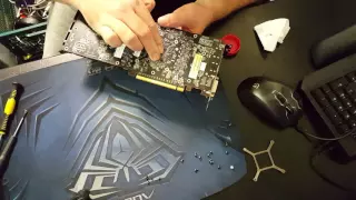 Putting new Thermal Paste on a Asus R9 290 Reference