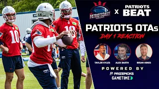 LIVE: Recapping Day 1 of OTAs | Patriots Daily x Patriots Beat