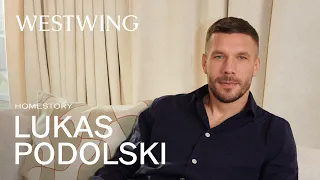 Lukas Podolskis neues Zuhause in Polen | So modern wohnt der Fußballer mit seiner Familie | Roomtour