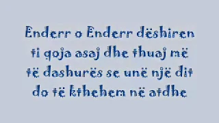 Agron Berisha  - Enderr (me tekst)