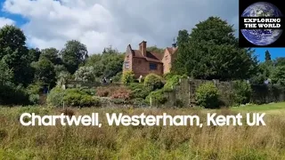 Exploring Chartwell, Westerham, Kent UK