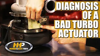 Diagnosis of a Bad Turbo Actuator, VGT Turbocharger Problems and Failure