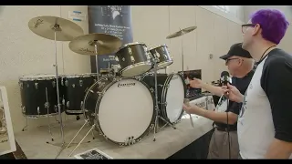 Mitch Mitchell Fan Club / Chicago Vintage and Custom Drum Show 2023 - Setup Walkthrough