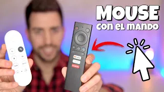 Ratón con el Mando en AndroidTV y GoogleTV | Tutorial