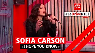 Sofia Carson interprète "I Hope You Know" dans #LeDriveRTL2 (21/02/24)