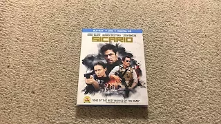 Sicario Blu-Ray Unboxing