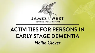 Activites for Persons in Early Stage Dementia