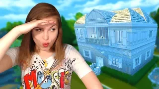 ДОМ В ОДНОМ ЦВЕТЕ. CHALLENGE [The Sims 4]