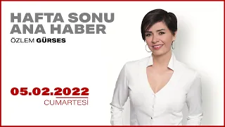 #CANLI | Özlem Gürses ile Hafta Sonu Ana Haber | 5 Şubat 2022 | #HALKTV