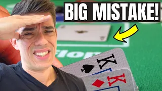 Stop Playing Pocket Kings Like This! (Big Mistake)