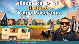 Karavanla Hollanda'nın Sahil Kasabasında 5 Gün Kamp Yaptık.