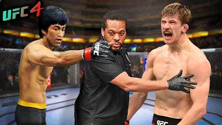 Bruce Lee vs. Arnold Billy Allen | English MMA (EA sports UFC 4)