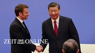 Ukraine-Krieg: Emmanuel Macron und Xi Jinping fordern schnelle Friedensverhandlungen