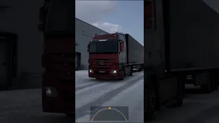 MERCEDES ACTROS l OPEN PİPE l V8 SOUND l SWEET VALENTINE EVENT l Euro Truck Simulator 2