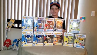 My Sonic The Hedgehog Funko Pop Collection so far w/ the NEW SDCC Super Sonic !