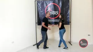 Como Dançar Forró - Giro Simples - Aula 2 | Academia da Dança