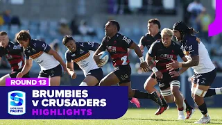 Brumbies v Crusaders Highlights | Round 13 | SRP 2024