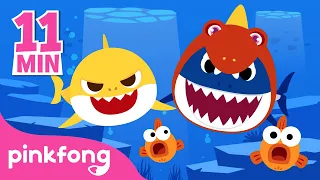 Kumpulan lagu Baby Shark dan versi remix | Lagu Anak Bahasa Indonesia | Pinkfong dan Baby Shark