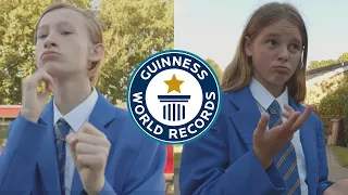 Sign Language world record! | Guinness World Records