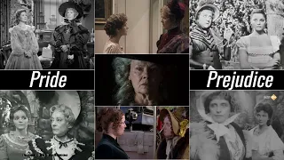 Lady Catherine confronts Lizzy - Pride & Prejudice (1940,1957,1961,1967,1980,1995,2005)