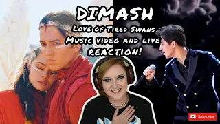 DIMASH KUDAIBERGEN - Love Of Tired Swans [Official MV and LIVE] | METAL HEAD REACTS