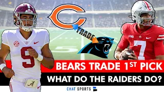 BREAKING: Bears Trade #1 Pick To Panthers | Will The Raiders Still Take A QB In The 2023 NFL Draft?