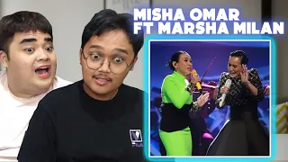 Indonesia React to Misha Omar X Marsha Milan - Sampai Bila X Kembali Terang (OMG THEIR HARMONY)