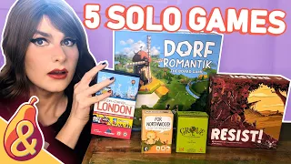 5 Solo* Games Reviewed in 5** Minutes!