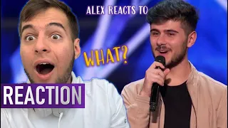 Luca Di Stefano: Italian SHOCKS With Voice on America's Got Talent 2020! | REACTION | Alex Reacts |