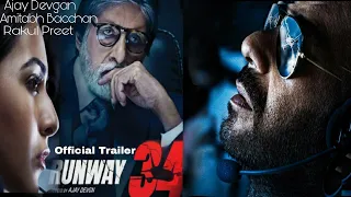 Runway 34 |Ajay Devgan | Amitabh Bacchan | Rakul | Official Trailer |Release on 29 April 2022