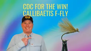 How to Tie a CDC Dry Fly | Callibaetis F-Fly